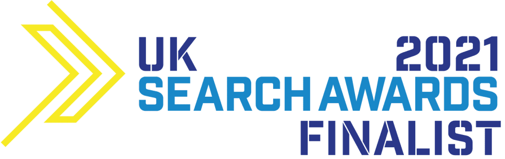 UK Search Awards 2021 Finalist