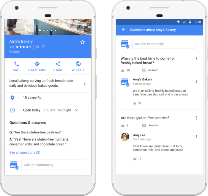 Google My Business Q&A