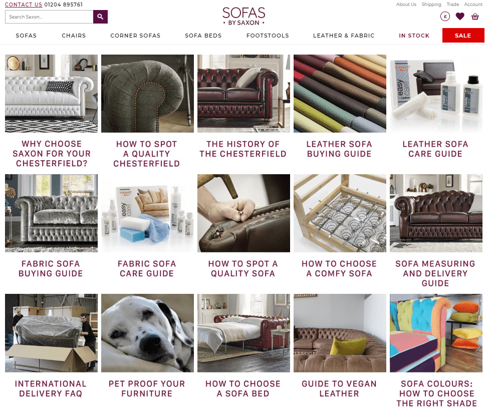 Glass Digital - Sofas by Saxon buying guides